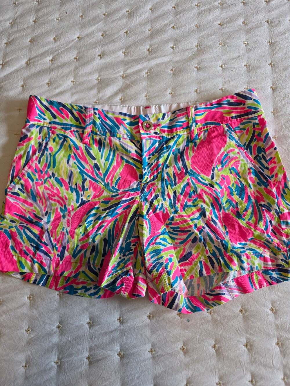 Lilly Pulitzer The Callahan Short in Palm Reader Print